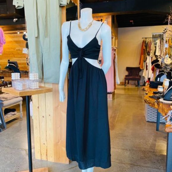 TERRA HALTER MIDI DRESS - Picture 4 of 4